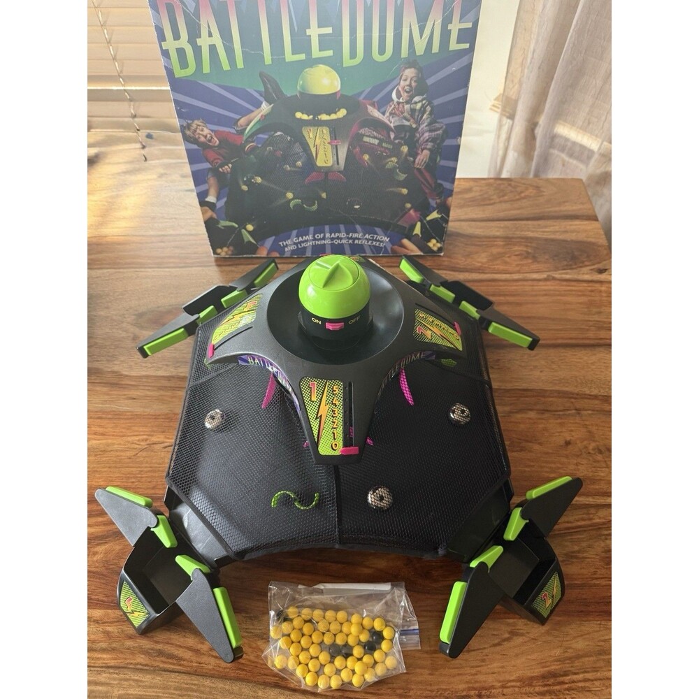 Vintage & Rare Battledome Game Parker Brothers 1995 #45273 WORKING w/ Box *READ*